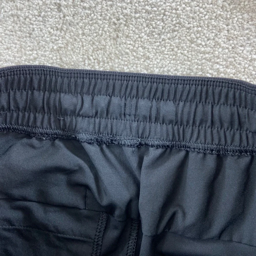 Lululemon ABC Joggers Mens Medium Black Warpstreme Tapered Cuffs Drawstring